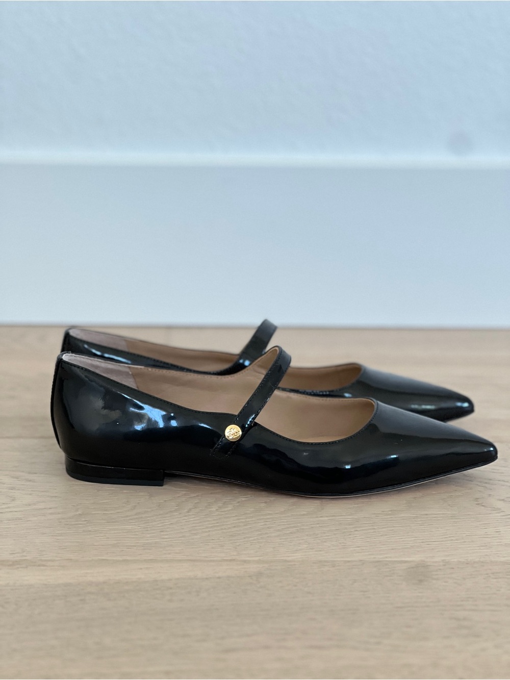 Londyn Patent Leather Mary Jane Flats